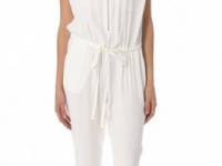 Rebecca Taylor Pebbled Crepe Jumpsuit