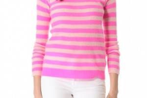 Rebecca Taylor Striped Pullover