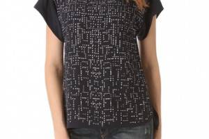 Rebecca Taylor Studded Tee