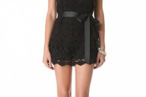 RED Valentino Macrame Lace Romper