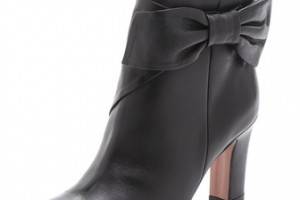 RED Valentino Mid Heel Bow Booties