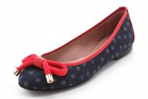 RED Valentino Nautical Ballet Flats