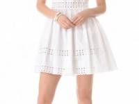 RED Valentino Sangallo Embroidered Dress