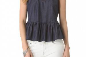 Riller & Fount Peplum Tank