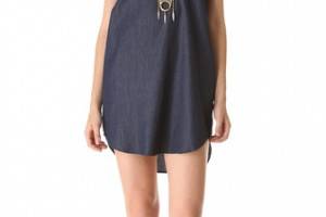 Riller & Fount Shirttail Tunic Dress