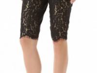 Robert Rodriguez Lace Metallic Shorts