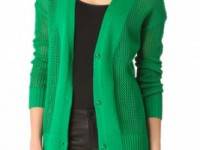 Robert Rodriguez Open Knit Long Cardigan