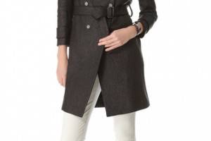 Robert Rodriguez Raffia Moto Coat