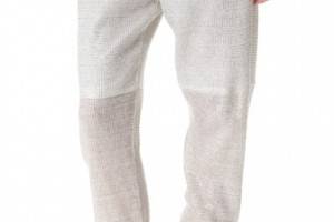 Robert Rodriguez Raffia Track Pants