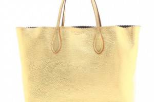 Rochas Borsa Zigzag Leather Tote