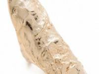 Rose Pierre Banyan Tree Bark Long Finger Ring