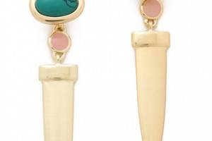 Rose Pierre Le Midi Drop Earrings