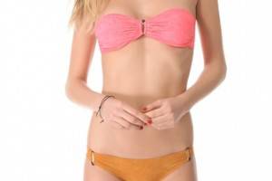 Roseanna Piercing Ben Bandeau Bikini Top