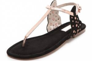 ROSEGOLD Milton T-Strap Sandals