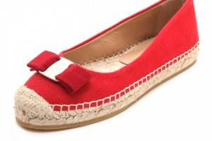 Salvatore Ferragamo Blake Espadrille Flats