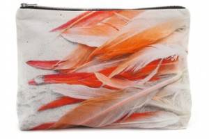 Samudra Flamingos Pouch