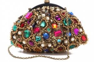 Santi Jewel Encrusted Clutch