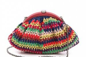 Santi Knit Clutch