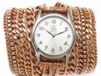 Sara Designs All Chain Wrap Watch