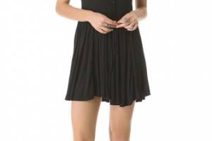 Sauce Pleated Sleeveless Dress