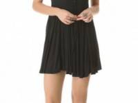 Sauce Pleated Sleeveless Dress