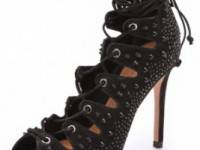 Schutz Arieli Lace Up Booties