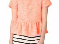 Sea Combo Ruffle Tee