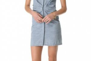 See by Chloe Chambray Gathered Dress