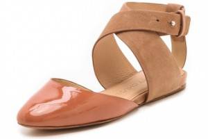 See by Chloe Crisscross Strap Flats