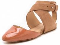 See by Chloe Crisscross Strap Flats