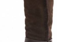 See by Chloe Knee High Boot with Wrap Around Strap and Buckle