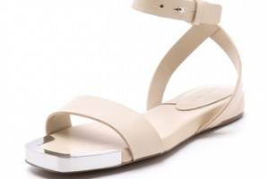 See by Chloe Metal Detail Flat Sandals