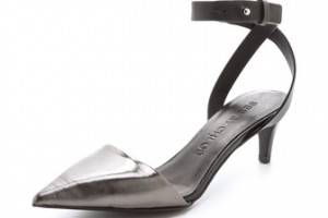 See by Chloe Metallic Point Toe Pumps