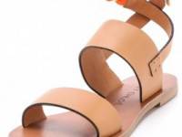 See by Chloe Neon Ankle Strap Sandals