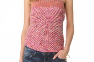 See by Chloe Racer Back Knit Tank