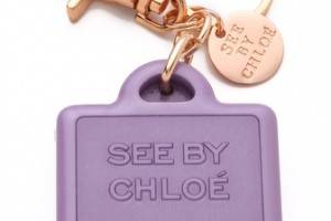 See by Chloe Suitcase Keychain