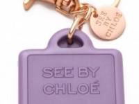 See by Chloe Suitcase Keychain