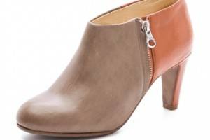 See by Chloe Two Tone Mid Heel Bootie