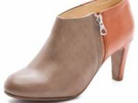 See by Chloe Two Tone Mid Heel Bootie