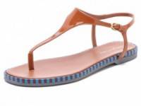 Sergio Rossi Rubber Thong Sandals