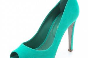 Sergio Rossi Suede Platform Pumps