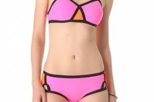 Shakuhachi Ultra Neon Colorblock Bikini