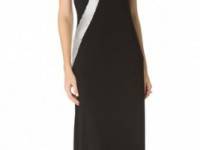 Sheri Bodell Metal Mesh Maxi Dress