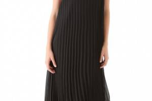 Sheri Bodell Pleated Maxi Dress