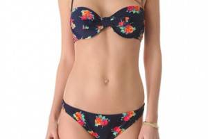 Shoshanna Garden Cove Bikini Top