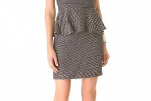 Shoshanna Nayalya Peplum Dress