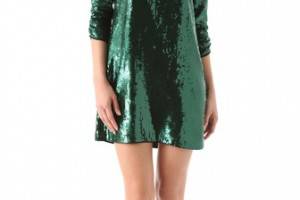 Shoshanna Tara Sequin Dress