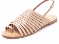 Sigerson Morrison Flat Strappy Sandals