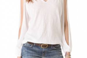 Skin Open Sleeve Pullover