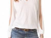 Skin Open Sleeve Pullover